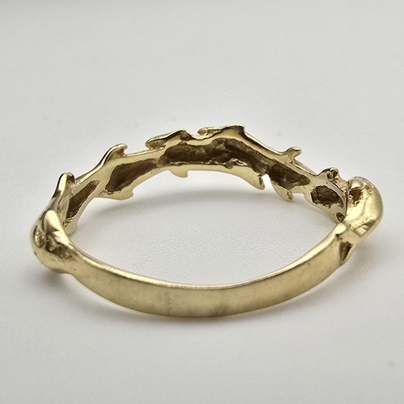 Vintage 14k Dolphin Ring - Picture 10 of 11